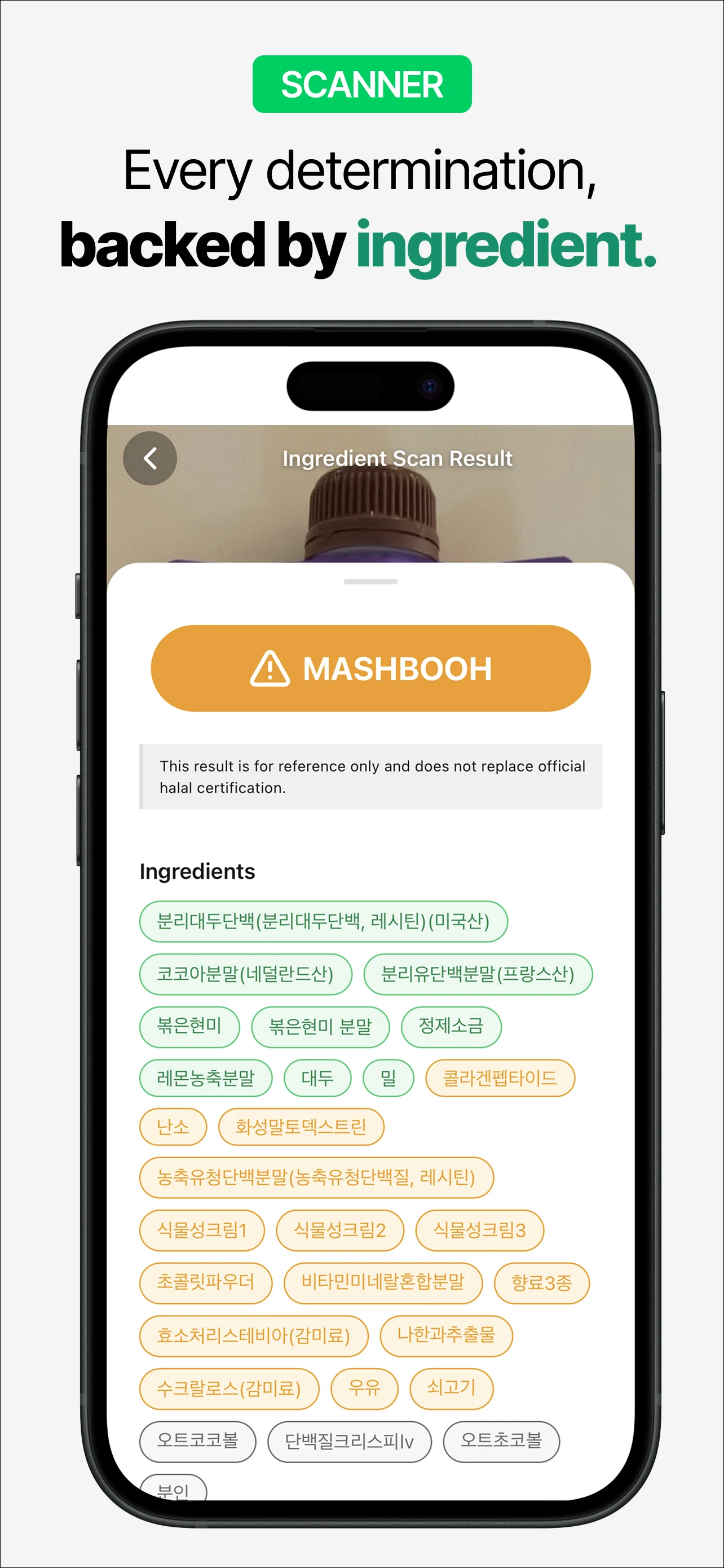 Halal Seoul: K-Food Scanner screenshot